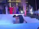 Thật như đùa: Thí sinh hoa hậu Philippines xoạc, lăn lộn trên sân khấu