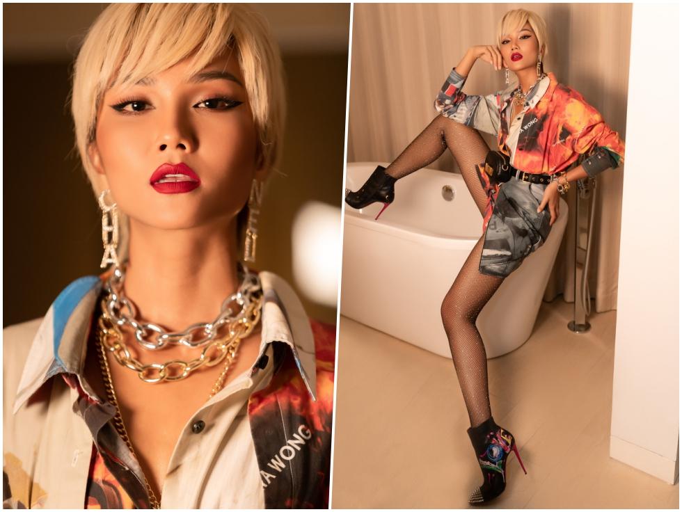 Khoe diện mạo mới với tóc bạch kim, HHen Niê khiến một dàn hoa hậu trên thế giới phải trầm trồ khen ngợi-7