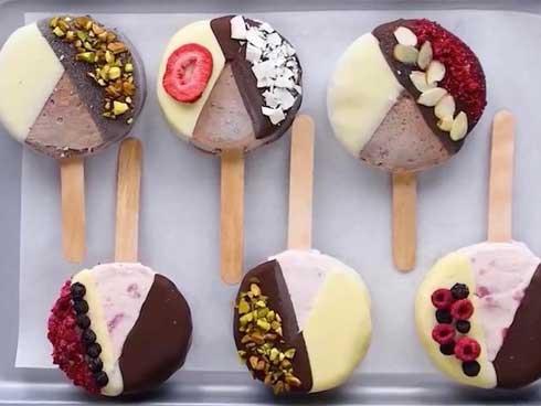 Một công thức cho 4 loại kem hoa quả dễ làm tại nhà-1