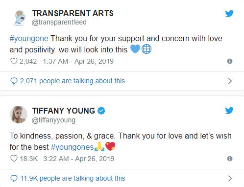 Tiffany và công ty quản lý lên tiếng về việc trùng tên fandom, tuy nhiên Big Hit và TXT vẫn một mực giữ im lặng-3