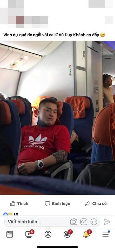 Bị chụp lén lại còn chê bai mặt béo như hợi, Vũ Duy Khánh đập lại nhẹ mà thâm-2