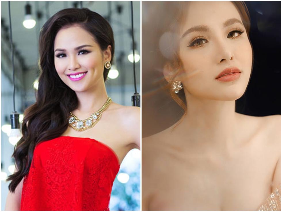 Hoa hậu Diễm Hương làm lố khi mặc áo dài và trang điểm lồng lộn để phục vụ sinh tố-7