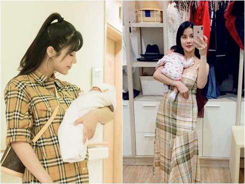 Bầu lần hai khi con đầu lòng chưa kịp lớn, Diệp Lâm Anh đang trên đà soán ngôi mỹ nhân sinh nở của bà xã Lý Hải-10