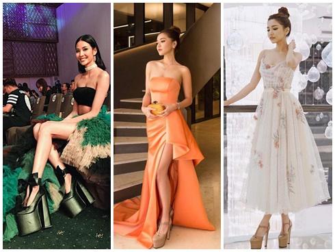Những pha đi giày cáo gót nhìn muốn 'rợn tóc gáy' của người đẹp Việt