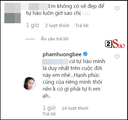 Sau lời khuyên kém sang đầu thai để đẹp như chị, Phạm Hương lại gây bất ngờ khi bàn chuyện đẹp - xấu cùng fan-2