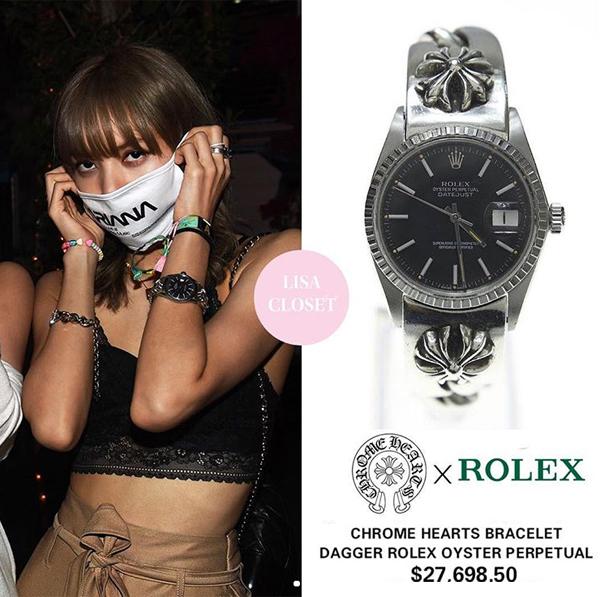 Lisa ăn chơi nhất Black Pink, chi tiền tỷ để sắm đồng hồ-1