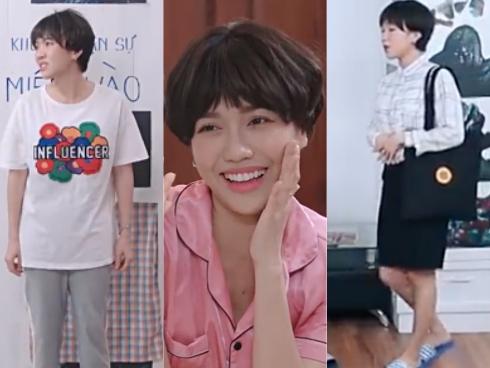 Ăn mặc vừa quê vừa già, Diệu Nhi vào vai cô giáo mà còn thua xa cả người giúp việc-14