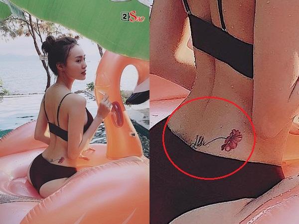 Ngọc nữ thế hệ mới Ninh Dương Lan Ngọc liên tục gây bất ngờ khi khoe hình xăm khu vực nhạy cảm-2