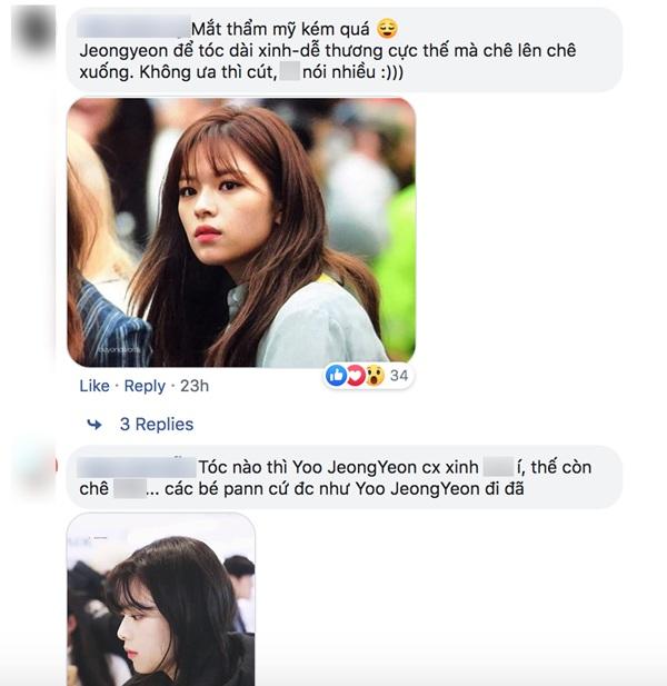 Cùng để tóc dài nhưng nếu Jeong Yeon (Twice) được fan Việt khen ngợi thì fan Hàn lại chê tơi tả-8