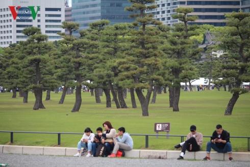 Khám phá vẻ đẹp Hoàng cung Nhật Bản trong ngày trọng đại của đất nước-4