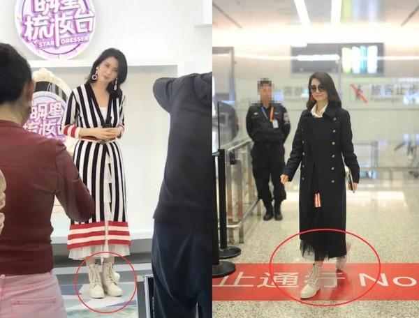 Sau scandal bị bồ nhí cướp mất chồng lẫn tiền, Hồng Hân mang đôi giày rẻ tiền từ sân bay đi sự kiện-7