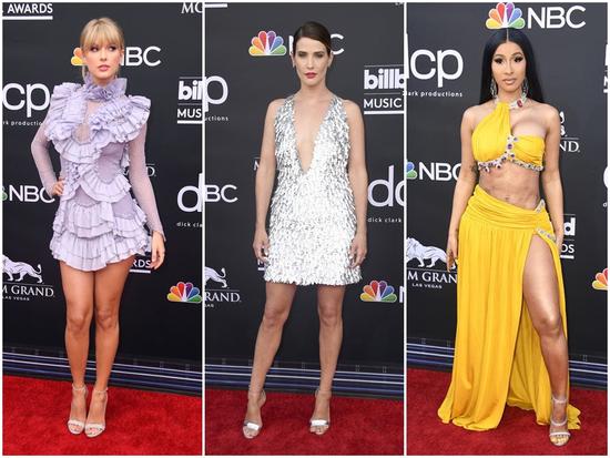 Thảm đỏ Billboard Music Awards 2019: Taylor Swift sến sẩm, BTS bảnh bao, sao Avengers tỏa sáng với đầm của NTK Việt