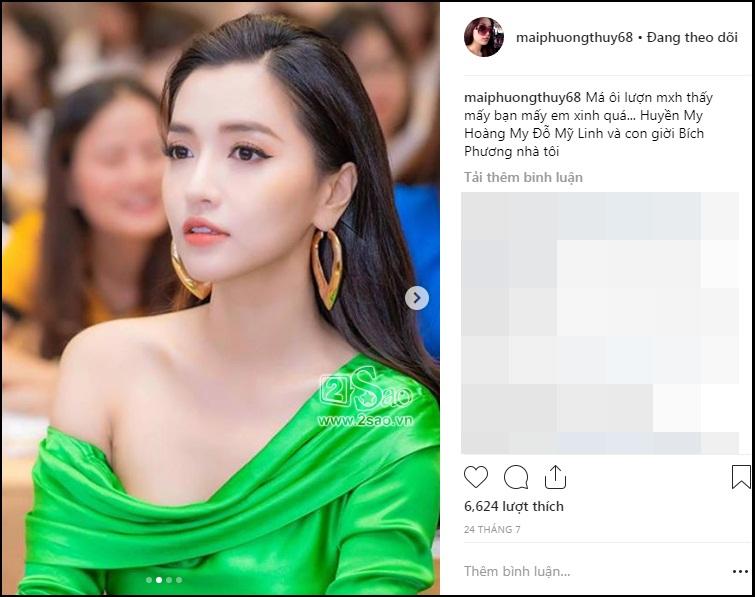 Mai Phương Thúy vừa tỏ ý ngưỡng mộ Hương Giang, fan lập tức nhắc nhở: Đừng yêu đấy nhé-7