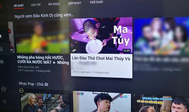 Sau Khá Bảnh, YouTube Việt Nam lại xuất hiện video hướng dẫn chơi ma túy-1