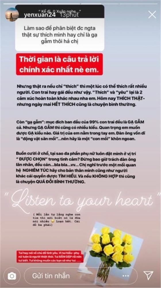 Bị hỏi khó về tình cũ của bạn trai, người yêu Lâm Tây chỉ nói một câu sâu sắc thế này thôi-3