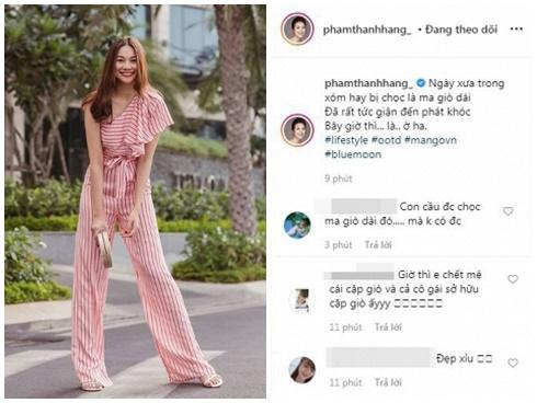 Thanh Hằng từng phát khóc vì bị hàng xóm trêu chọc là 'ma giò dài'