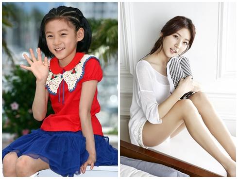 Sao nhí gầy gò, đen đúa một thời lột xác thành mỹ nhân xứ kim chi