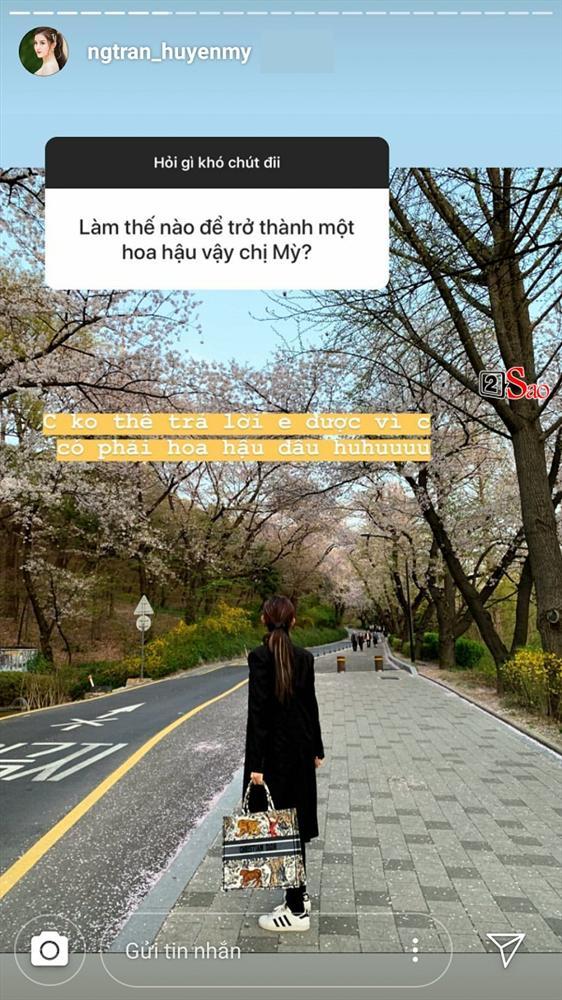 Á hậu Huyền My không thể trả lời được câu hỏi Làm thế nào để trở thành một hoa hậu?-1