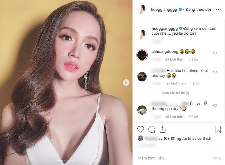 Nhây như Hương Giang: tự đăng ảnh dìm hàng nhưng dặn fan đừng xem kẻo yêu lại đổ tội-1