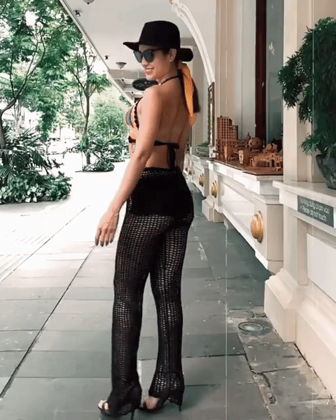 Bị chỉ trích dạo phố mà lên đồ như tắm biển, Phương Trinh Jolie hỏi ngược: Như thế nào là phản cảm?-4