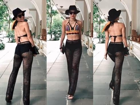 Phương Trinh Jolie dở khóc dở cười đáp trả khi bị mắng bạo dâm vì lấy tay che ngực trần-8