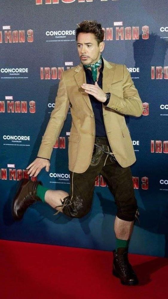 Hoa mắt với thời trang ngoài đời của Iron Man Robert Downey Jr: đố ai tìm được màu nào chú đây chưa thử?-7