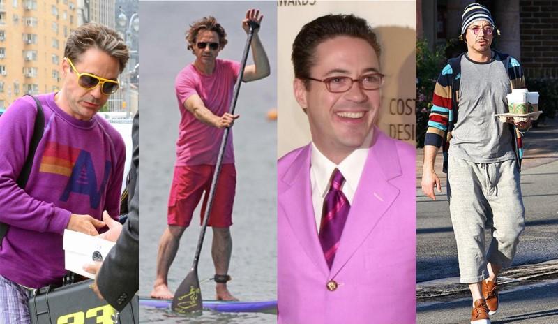 Hoa mắt với thời trang ngoài đời của Iron Man Robert Downey Jr: đố ai tìm được màu nào chú đây chưa thử?-11