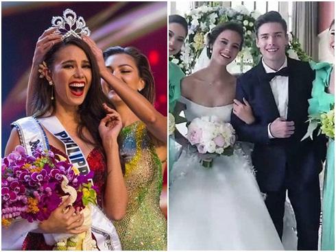SHOCK: Lộ ảnh Catriona Gray kết hôn trước khi đăng quang Hoa hậu Hoàn vũ 2018?