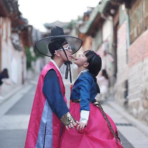 Học Châu Bùi, Decao cách tạo dáng chụp ảnh khi du lịch cùng người yêu-13