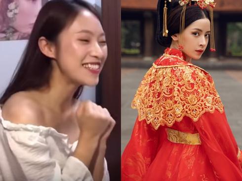 Hotgirl tài năng Khánh Vy bị các em học sinh vây kín không chừa một lối tại trường THPT Ngô Quyền-11