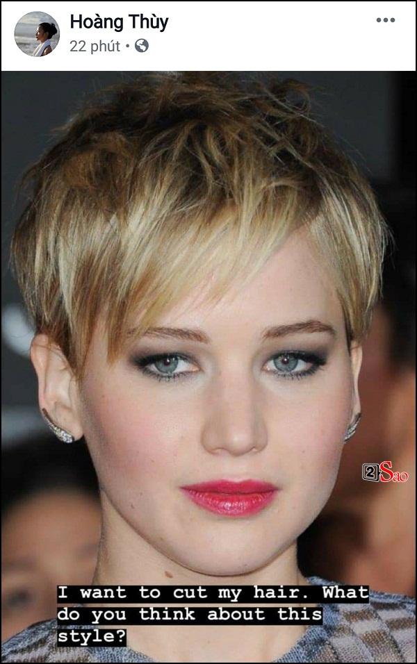 SHOCK: Hoàng Thùy quyết định cắt tóc ngắn y chang HHen Niê để chinh chiến Miss Universe 2019?-2