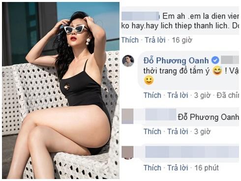 Đăng ảnh diện áo tắm sexy, 'Quỳnh Búp Bê' Phương Oanh bị fan la ó và lời đáp trả cực thông minh