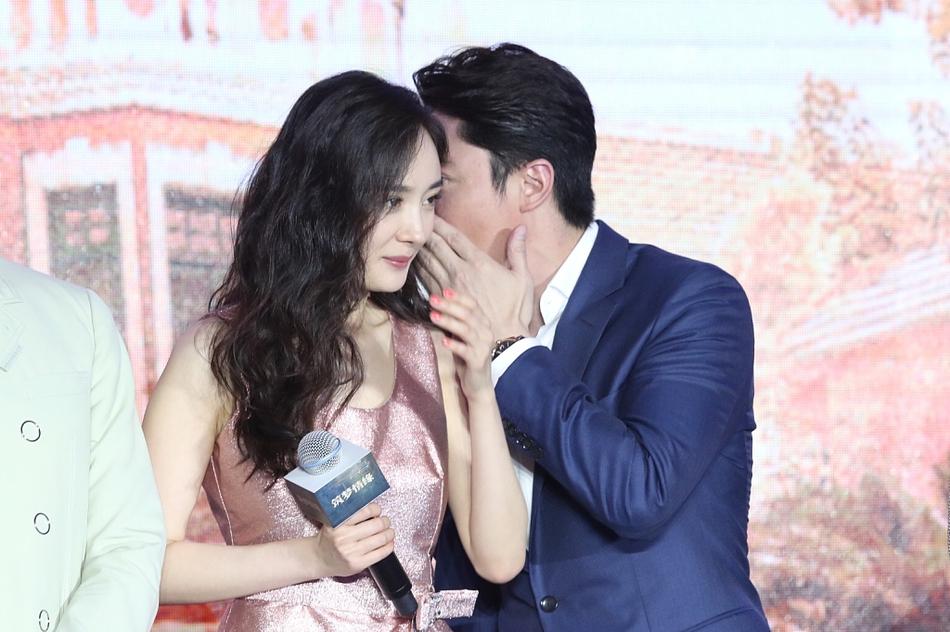 Lâm Tâm Như có ghen khi nhìn Hoắc Kiến Hoa và Dương Mịch thân mật thế này?-4