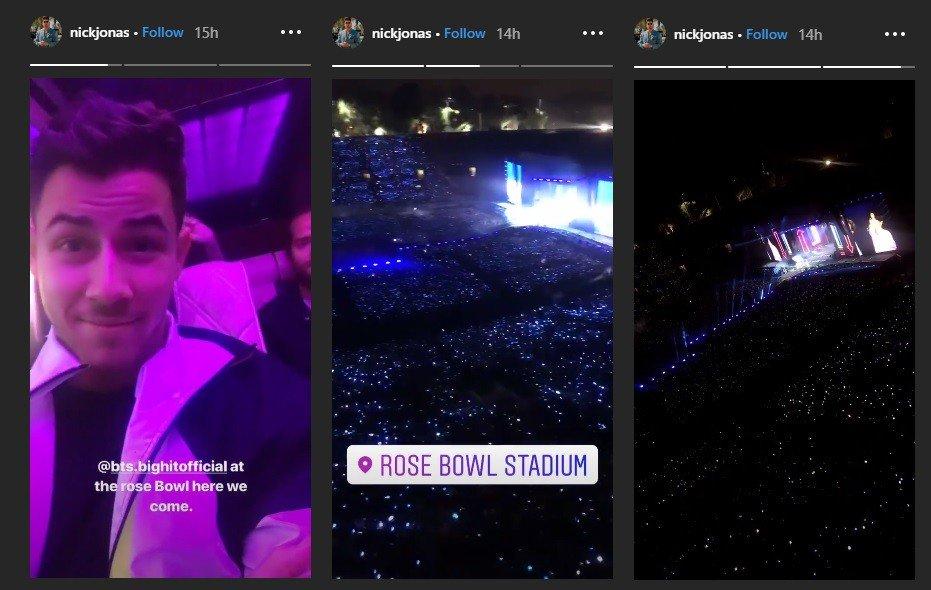 Bắt gặp Nick Jonas quẩy cực sung tại concert của BTS, fan hài hước bình luận trốn vợ đi đu giai là có thật-2