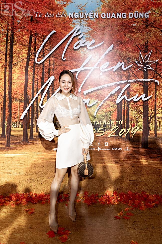 Loạt sao nữ Việt diện đồ đẹp mong manh đến ra mắt phim Ước hẹn mùa thu-10