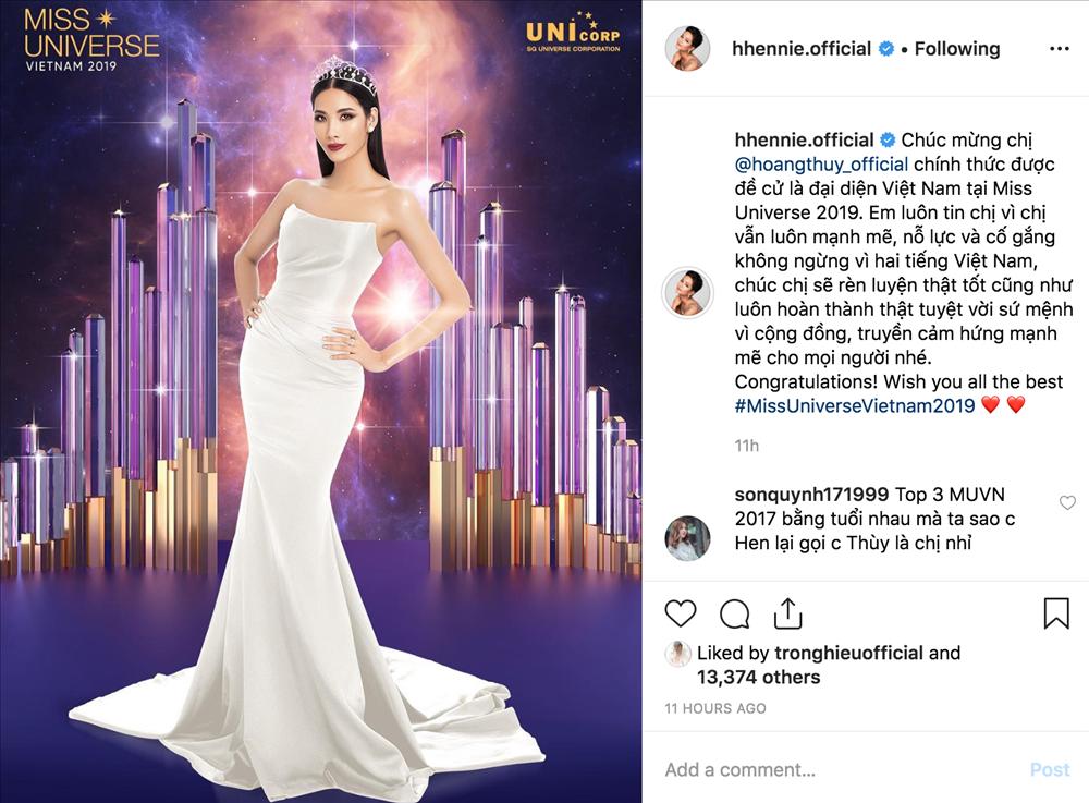 Vừa thông báo Hoàng Thùy tiếp bước thi Miss Universe, HHen Niê lại đốn tim fan với một bảo bối-1