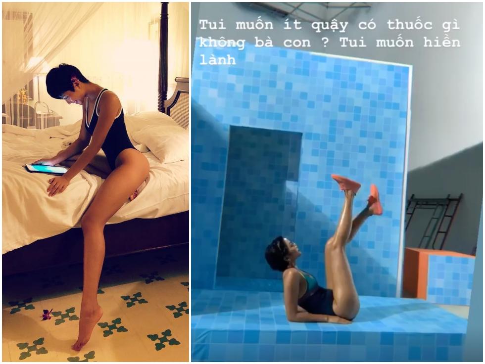Nhìn HHen Niê và Lệ Hằng tình tứ khi chụp bikini, fan liên tưởng ngay đến cặp đôi bách hợp Kỳ Duyên - Minh Triệu-10