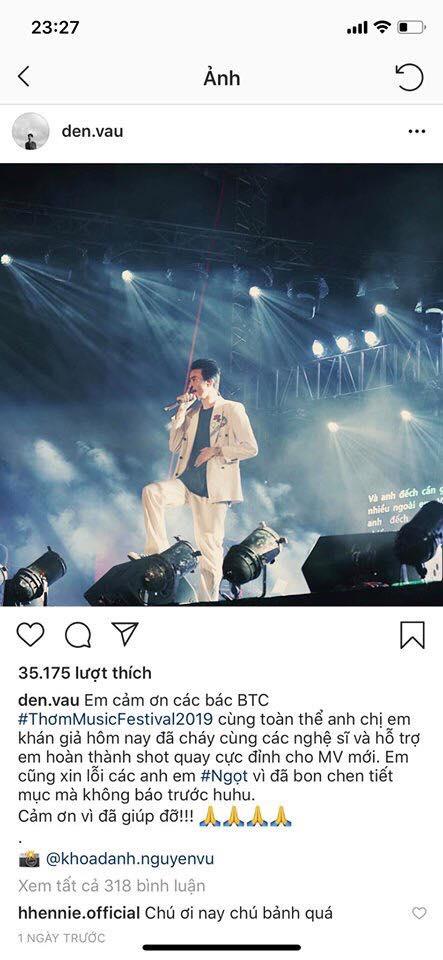 Hoa hậu HHen Niê và rapper Đen Vâu vướng nghi án hẹn hò sau loạt hành động thả thính online-2