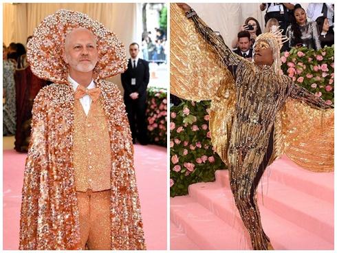 Kim Kardashian, Kylie Jenner nhiệt tình khoe vòng 1 tại tiệc Met Gala-13