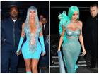 Kim Kardashian, Kylie Jenner nhiệt tình khoe vòng 1 tại tiệc Met Gala