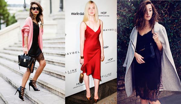 Váy lụa slip dress: Biểu tượng của sự cám dỗ đã quay trở lại!-1