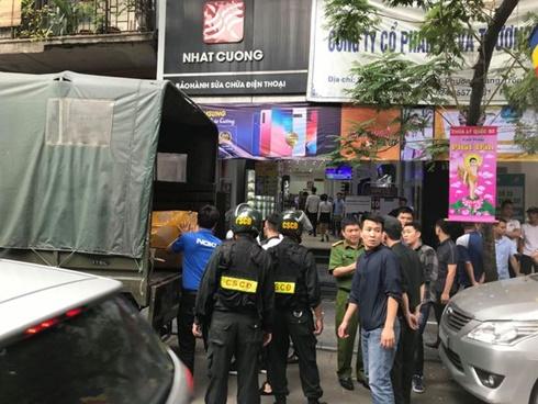 Tình tiết mới vụ Bộ Công an khám xét chuỗi cửa hàng Nhật Cường mobile