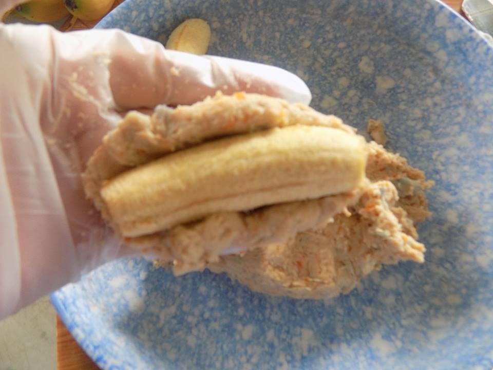 Cách làm bánh chuối khoai lang chiên giòn rụm, ăn hoài không biết chán-2