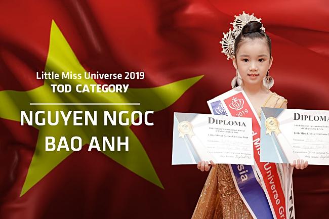 Đại diện Việt Nam đăng quang Hoa hậu Hoàn vũ nhí thế giới 2019-1