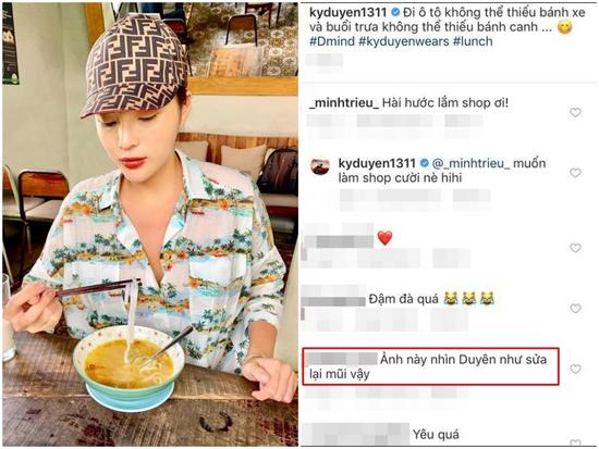 Đi ăn trưa thôi nhưng Kỳ Duyên lại bị soi từ cách ăn, cách mặc đến nhan sắc