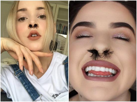 Nối mi 'quê' rồi, xu hướng mới nhất bây giờ phải là...nối lông mũi cơ!