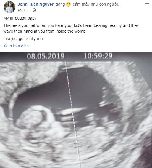 HOT: Doanh nhân Tuấn John báo tin vui Lan Khuê mang thai con đầu lòng sau 8 tháng kết hôn-1