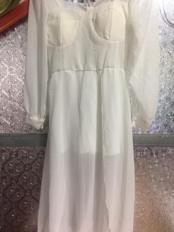 Thảm họa mua hàng online: mua đầm trắng sương sương mà nhận về trang phục y hệt mẹ ma than khóc-2