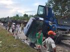 Tai nạn liên hoàn ở đường tránh tại Đà Nẵng, giao thông tê liệt