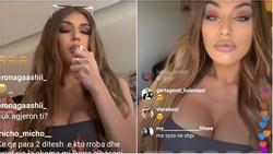 'Quả bom sex' sinh năm 2000 ngang nhiên livestream hút thuốc bất chấp hình tượng hoa hậu